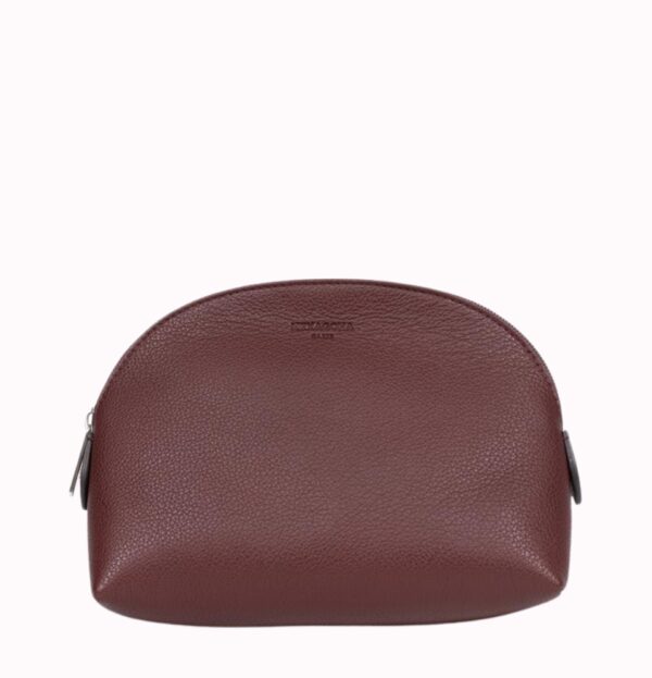 Line Confort Make up/Toiletry Bag Grained Leather