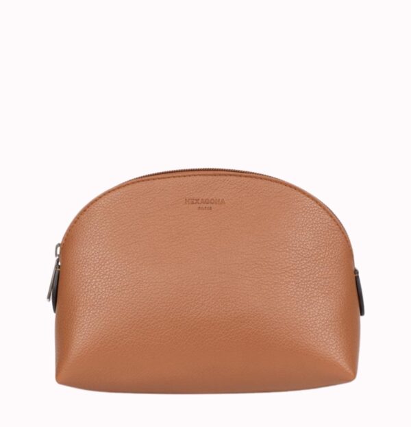 Line Confort Make up/Toiletry Bag Grained Leather - Image 3