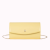 879836 - Yellow Clutch bag - Smooth patent synthetic